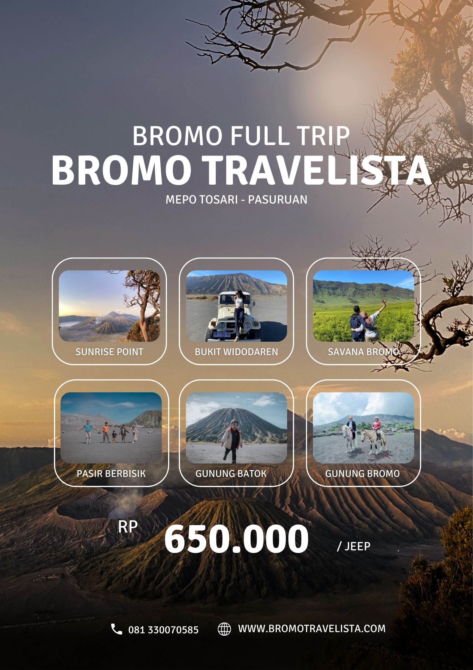 Bromo Full Trip ( Jeep Only )